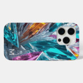 Coques Case-Mate iPhone Cristaux multicolores (Verso (horizontal))