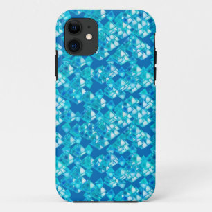 Case-Mate iPhone Case cristaux pyramidaux, turquoise et bleue