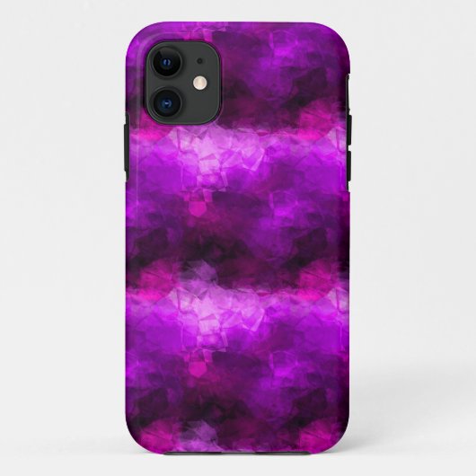 Coques Case-Mate iPhone Cristaux violets (Dos)