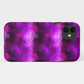 Coques Case-Mate iPhone Cristaux violets (Dos (Horizontal))