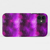 Coques Case-Mate iPhone Cristaux violets (Dos (Horizontal))
