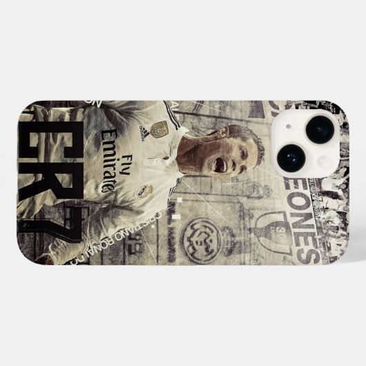 Coques Case-Mate iPhone Cristiano Ronaldo (Verso (horizontal))