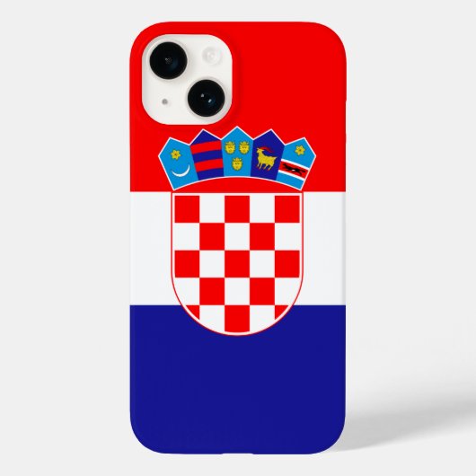 Coques Case-Mate iPhone Croatie (Verso)
