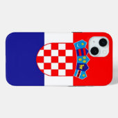Coques Case-Mate iPhone Croatie (Verso (horizontal))