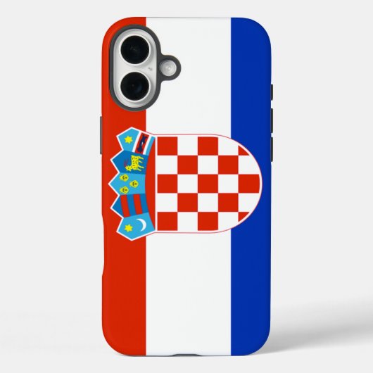 Coques Case-Mate iPhone Croatie (Verso)