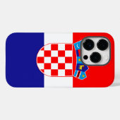 Coques Case-Mate iPhone Croatie (Verso (horizontal))