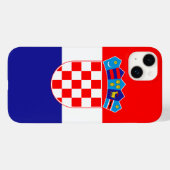 Coques Case-Mate iPhone Croatie (Verso (horizontal))