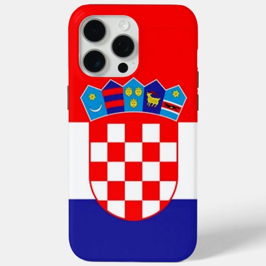 Coques Case-Mate iPhone Croatie (Verso)