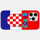 Coques Case-Mate iPhone Croatie (Verso (horizontal))