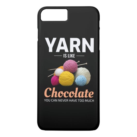 Coques Case-Mate iPhone Crochet Crochet Tricot chocolat Crochet (Dos)