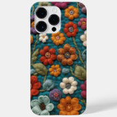 Coques Case-Mate iPhone crochet fleurs couverture (Verso)
