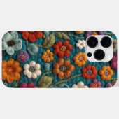Coques Case-Mate iPhone crochet fleurs couverture (Verso (horizontal))