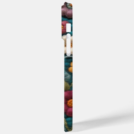 Coques Case-Mate iPhone crochet fleurs couverture (Verso / Gauche)