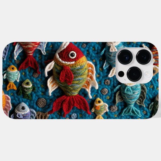Coques Case-Mate iPhone Crochet Poisson couvert (Verso (horizontal))