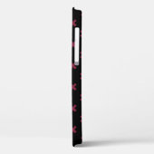 Coques Case-Mate iPhone Crochets Mulberry sur noir (Verso / Gauche)