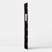 Coques Case-Mate iPhone Crochets Mulberry sur noir (Verso / Droite)