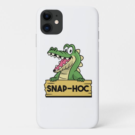 Coques Case-Mate iPhone Crocodile amusant Alligator et Zookeeper (Dos)