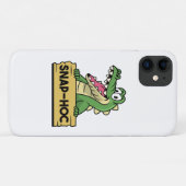 Coques Case-Mate iPhone Crocodile amusant Alligator et Zookeeper (Dos (Horizontal))