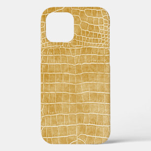 Case-Mate iPhone Case Crocodile d'or Faux