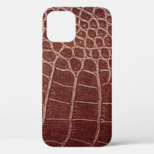 Case-Mate iPhone Case Crocodile motif en cuir abstrait, alligator, anima