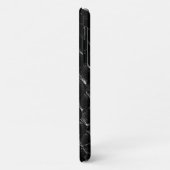 Coques Case-Mate iPhone Crocodile noir moderne (Dos/Gauche)