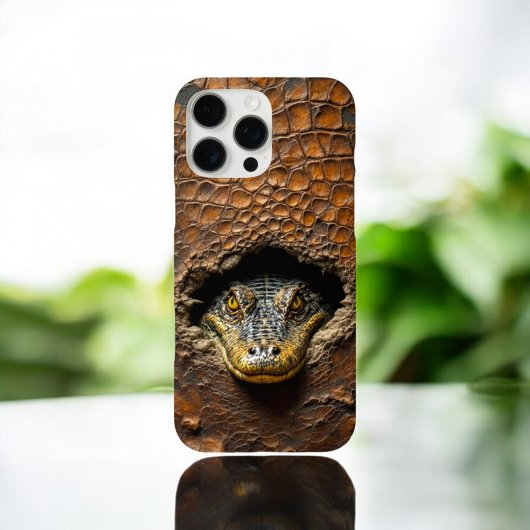 Coques Case-Mate iPhone Crocodile perce sa peau