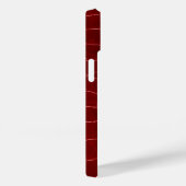 Coques Case-Mate iPhone Crocodile Rouge Moderne (Verso / Droite)