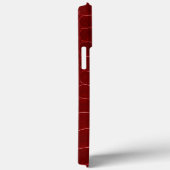 Coques Case-Mate iPhone Crocodile Rouge Moderne (Verso / Droite)