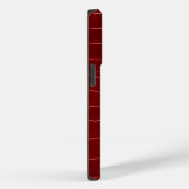Coques Case-Mate iPhone Crocodile Rouge Moderne (Verso / Droite)