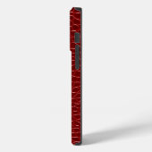 Coques Case-Mate iPhone Crocodile Rouge Moderne (Verso / Gauche)