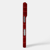 Coques Case-Mate iPhone Crocodile Rouge Moderne (Verso / Droite)