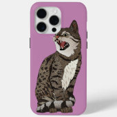 Coques Case-Mate iPhone Crocus de chat du désert indien (Verso)