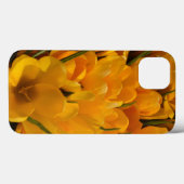 Coques Case-Mate iPhone Crocus jaunes - Happy Floral Heralds of Spring (Verso (horizontal))