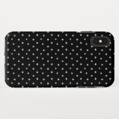 Coques Case-Mate iPhone croisé suisse design moderne monochroma (Dos (Horizontal))