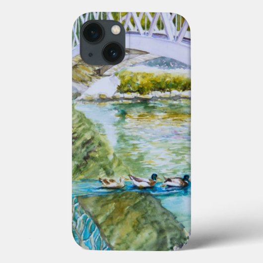 Coques Case-Mate iPhone Croisement de canal (Verso)