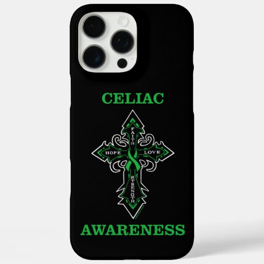 Coques Case-Mate iPhone Croisement/Sensibilisation...Coeliaque (Verso)
