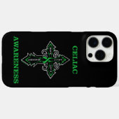 Coques Case-Mate iPhone Croisement/Sensibilisation...Coeliaque (Verso (horizontal))