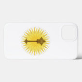 Coques Case-Mate iPhone Croisement traditionnel éthiopien Brown (Verso (horizontal))