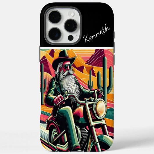 Coques Case-Mate iPhone Croisière au coucher du soleil de Desert Rider (Verso)