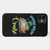 Coques Case-Mate iPhone Croisière de vacances de printemps (Dos (Horizontal))