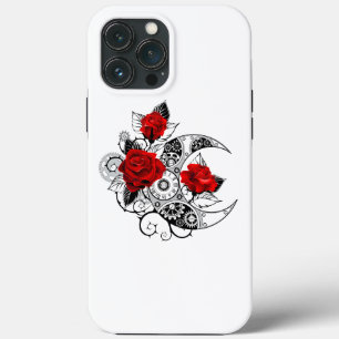 Case-Mate iPhone Case Croissant mécanique avec roses rouges
