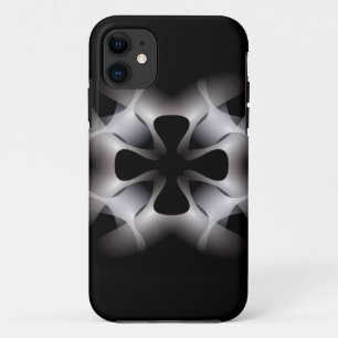 COQUE iPhone 11  CROIX ABSTRAITE