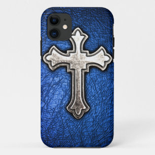 Etui iPhone Case-Mate Croix bleue