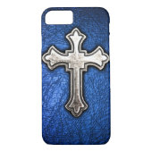 Coques Case-Mate iPhone Croix bleue (Dos)