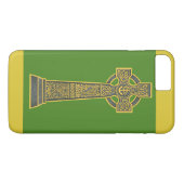Coques Case-Mate iPhone Croix celtique avec Harpe (Dos (Horizontal))