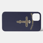 Coques Case-Mate iPhone Croix chrétienne (Verso (horizontal))