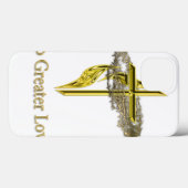 Coques Case-Mate iPhone Croix chrétienne (Verso (horizontal))