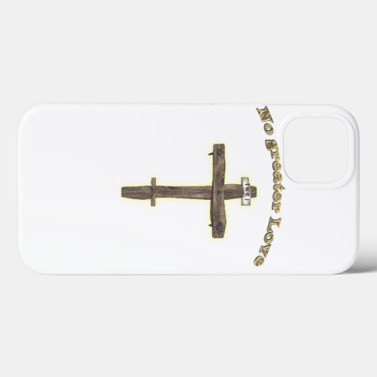 Coques Case-Mate iPhone Croix chrétienne (Verso (horizontal))