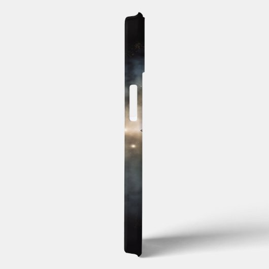 Coques Case-Mate iPhone Croix chrétienne céleste (Verso / Droite)