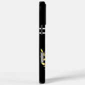 Coques Case-Mate iPhone Croix chrétienne ornée de fleurs de printemps vibr (Verso / Droite)